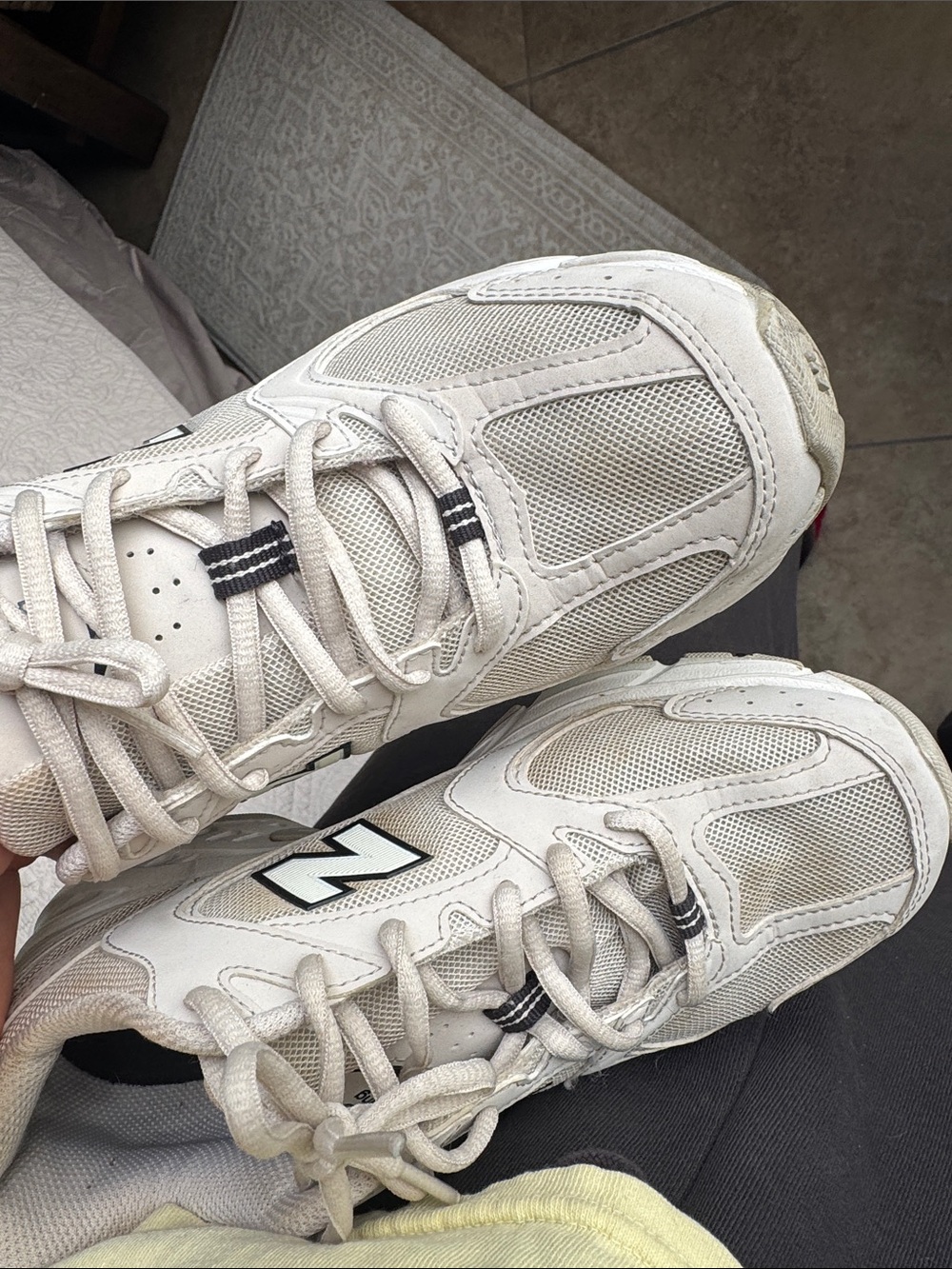 New Balance Beige/Tan 530 Athletic Sneakers - Picture 5 of 6